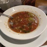 Minestrone soup, unlimited   at Olive Garden in Champaign