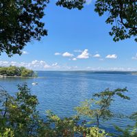 Beautiful Seneca Lake at Sweet Farm in Himrod