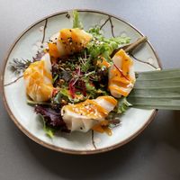 Vegane Dumplings  at Zen Chay in Cologne