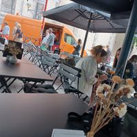 Terrace at Zen Chay in Cologne