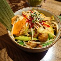 Karamellisierte Birne mit Soja Medaillons at Zen Chay in Cologne