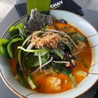 Golden soup at Zen Chay in Cologne