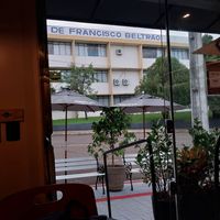 Coffee shop in front of the local university  at Minni Café in Francisco Beltrao