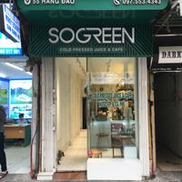 Store Front. Easy to miss as it s so tiny  at SOGREEN - Hang Dao in Hanoi