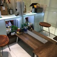 Little seating area  at SOGREEN - Hang Dao in Hanoi