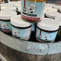 Chimichurri sauce   at Mercado Buenos Aires in Van Nuys