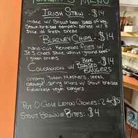 Menu   at J.E.S. (Just Eat Some) - Pop-Up in Sebastopol