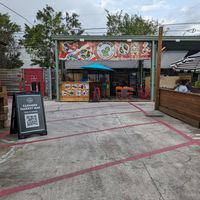Front at El Nopalito Vegan Taqueria in Hollywood