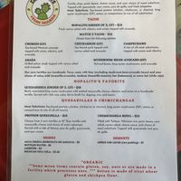   at El Nopalito Vegan Taqueria in Hollywood