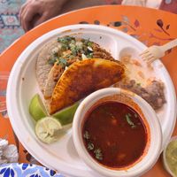   at El Nopalito Vegan Taqueria in Hollywood