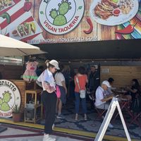 Outside   at El Nopalito Vegan Taqueria in Hollywood