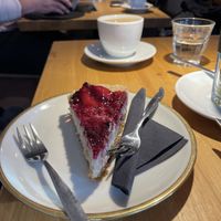 Milchreis cake   at Café Caspi in Bochum