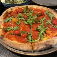 Vegan pizza Marinara   at Wena Restaurant in Swinoujscie