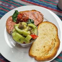 The Capriata at Café Condesa in Antigua