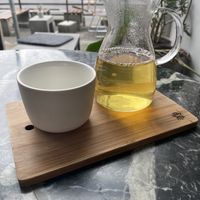 Oolong tea  at Weird Space Café in Dusseldorf