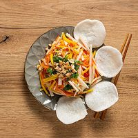 Mango salad at MAM Vietnamese Street Food in Nijmegen