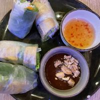 Vegan spring rolls  at MAM Vietnamese Street Food in Nijmegen