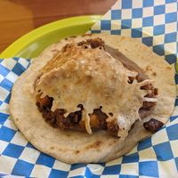 La Charra taco at Plantaqueria in San Antonio