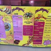 Menu  at Plantaqueria in San Antonio