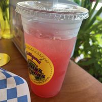 Watermelon água fresca  at Plantaqueria in San Antonio