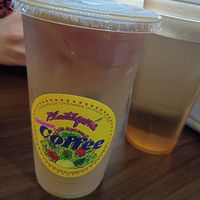 Brewchata (Cold brew + horchata) at Plantaqueria in San Antonio