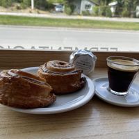 Vegan/gf cinnamon rolls   at Veggies Patagonicos in El Calafate