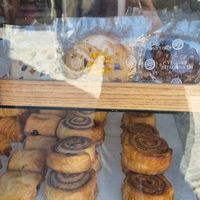 Selection of pasties and biscuits at Veggies Patagonicos in El Calafate