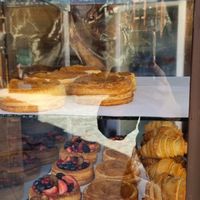 Selection of pastries at Veggies Patagonicos in El Calafate