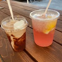 Peanut butter chocolate shake, strawberry lemonade at Speed-o Cappuccino in Portland