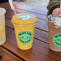 Big ass lemonade, mango and oreo shakes at Speed-o Cappuccino in Portland