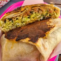 Crunch wrap at Speed-o Cappuccino in Portland