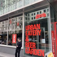 Front of food court at Pita Yeero - Union Square in New York City