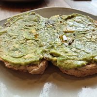 Avocado toast at Cha Lounge in Leeds