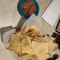 Chips and salsa  at Chuy's in Plano