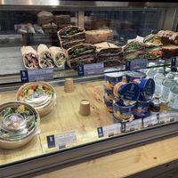 Offer with wraps, breads and salads  at Haferkater - Hbf Wiesbaden in Wiesbaden