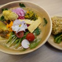 ramen at Alohana Vegan Ramen in Osaka