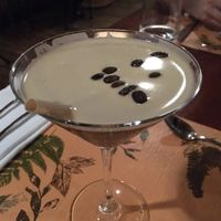 Chocolate espresso martini  at El Tigre Vestido Restaurant in Heredia