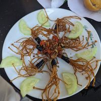 Mushroom rolls at Bánh Mì Chay - Sữa- Nước ép Trái Cây in Hue