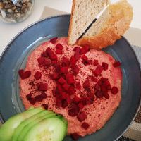 Hummus Beets at Muse The Juice in Marmaris