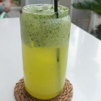 Mint homemade lemonade at Muse The Juice in Marmaris