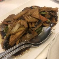 Mixed vegetables & tofu in black bean sauce  at ROYAL in Alverca Do Ribatejo