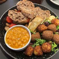 Vegan English Breakfast   at Fat Mama in Budapest