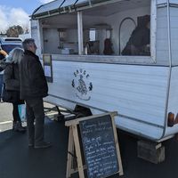 Market at Agon-Coutainville at Sauge Foodtruck in Agon-coutainville