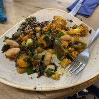Salad plate  at Le Cygne  in Dawlish