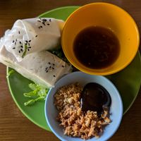 Rice paper tofu rolls at Lie Mi - Bulevardi in Helsinki