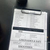 Menu  at The Coffice Harbour in Cologne