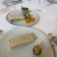 Savory vegan assortment   at The French Room at the Adolphus Hotel in Dallas