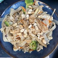 Vegan rice noodles   at Meal Box in Klaipeda