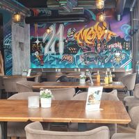 Innen at Wilhelms Burger in Berlin