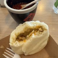 vegetarian panino bao  at Delicious Baobing in Milan